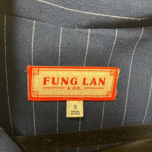 Fung Lan & Co. Opening Ceremony size 8 Pinstripe Blazer - Picture 4 of 7